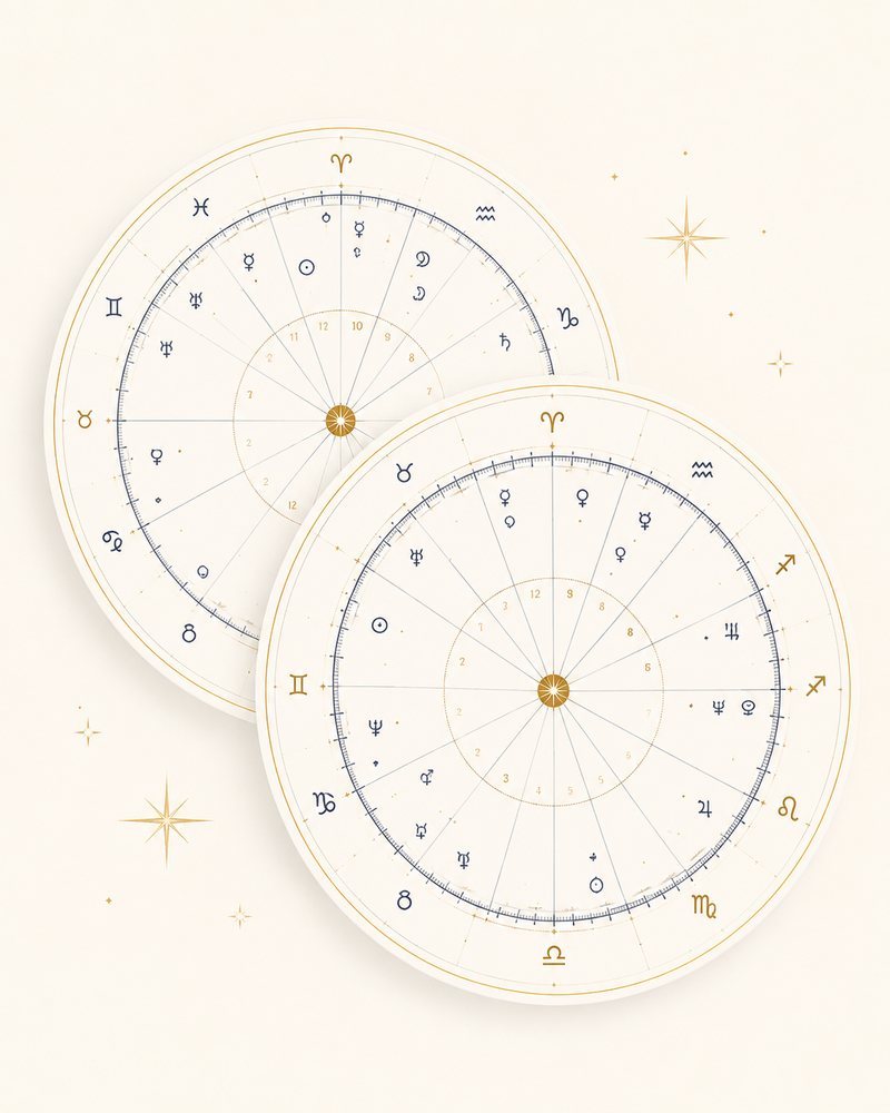 Natal chart compatibility preview